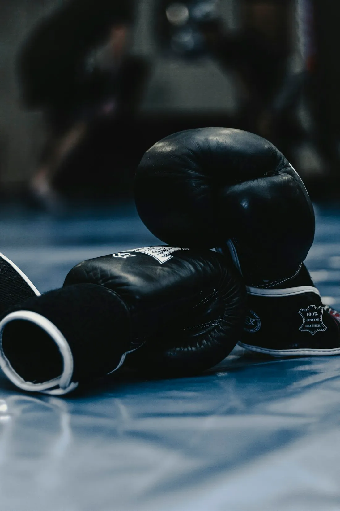 Entraînement de boxe dans un gym
